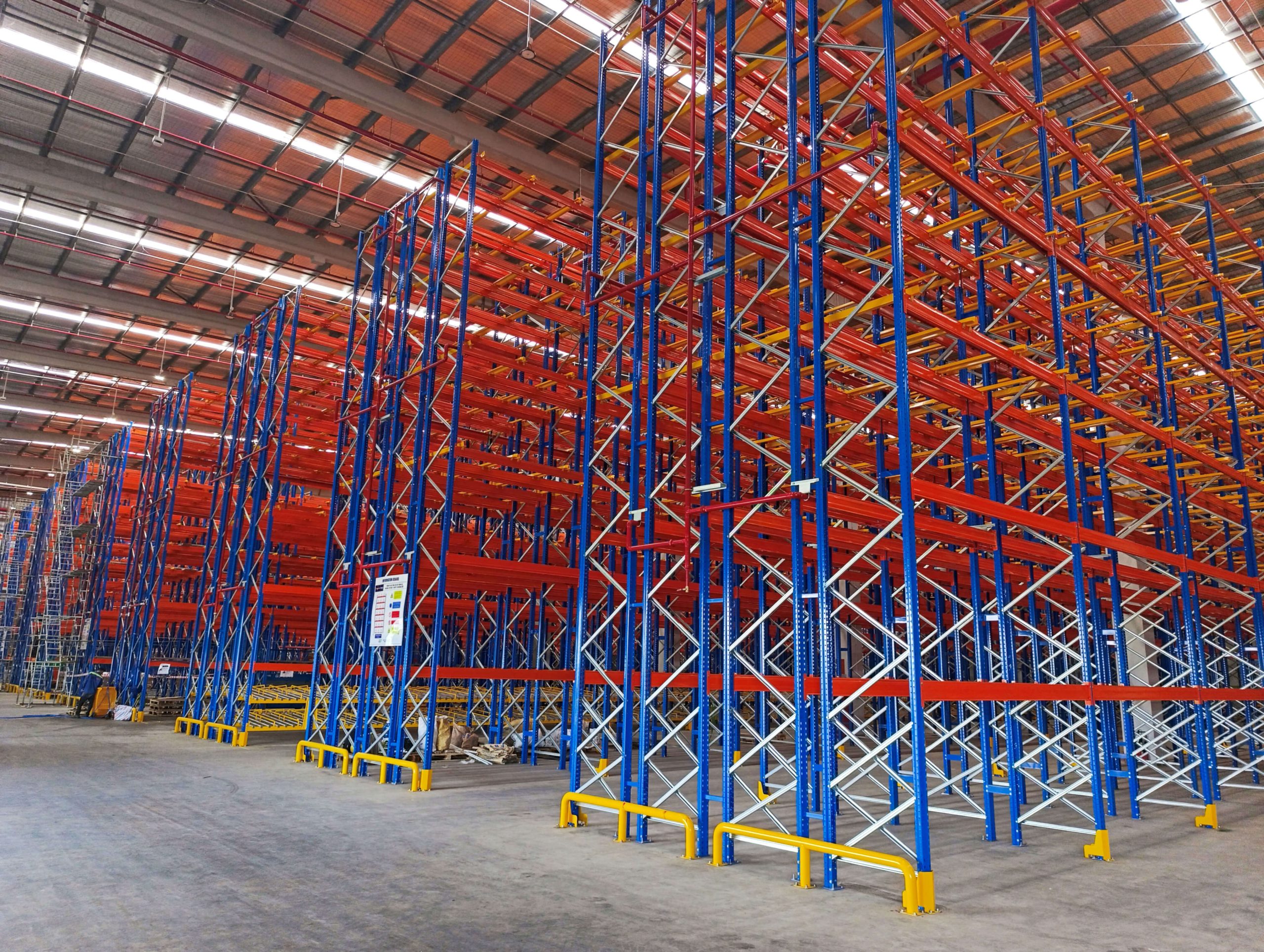 Dự án kệ double deep kho nước giải khát Bình Dương
