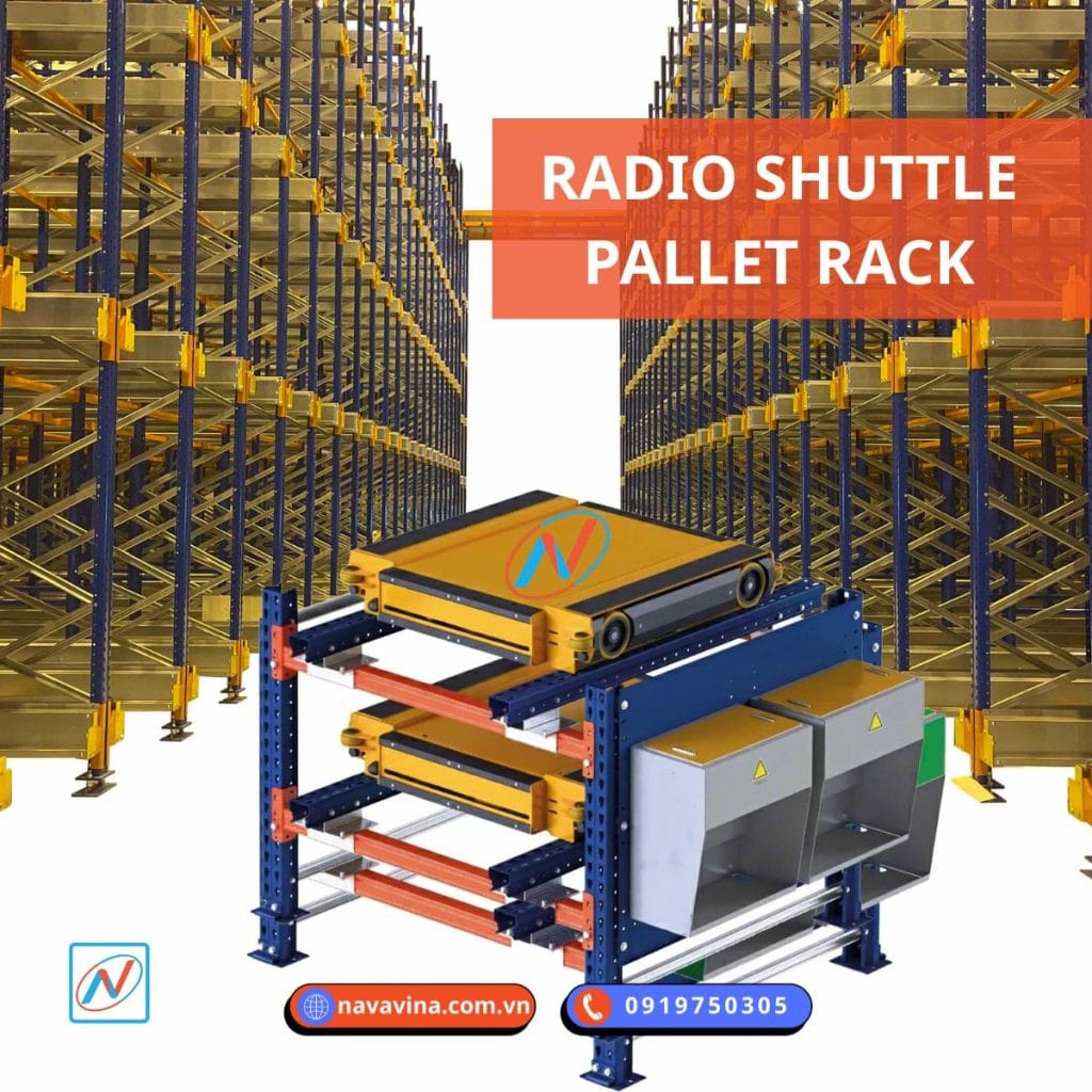 RADIO SHUTTLE PALLET RACK